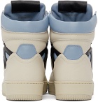 Human Recreational Services Off-White & Blue Mongoose Sneakers