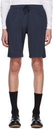Sunspel Navy Lounge Shorts