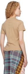 Song for the Mute Tan Split T-Shirt