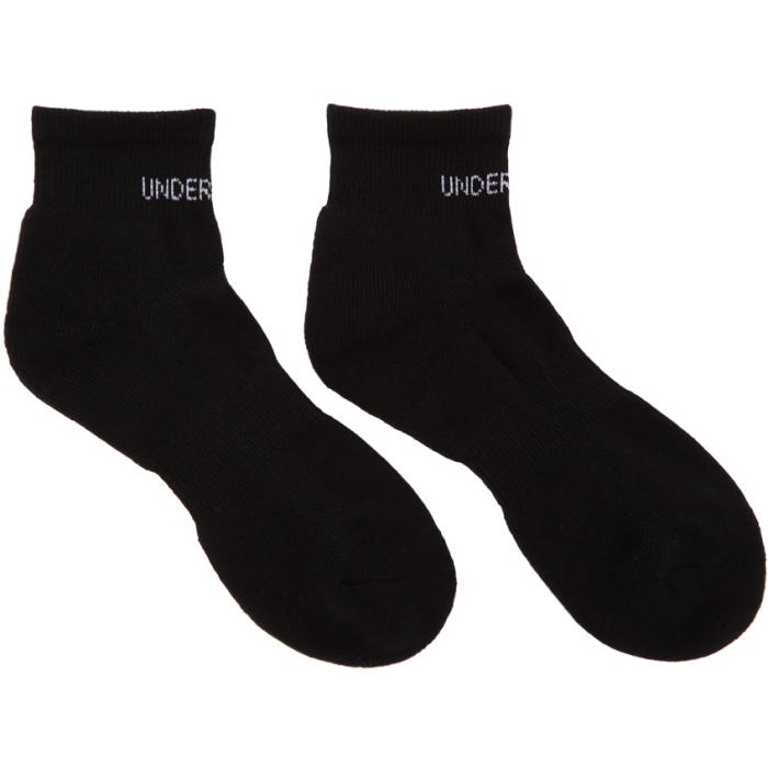 Photo: Undercover Black Short Logo Socks