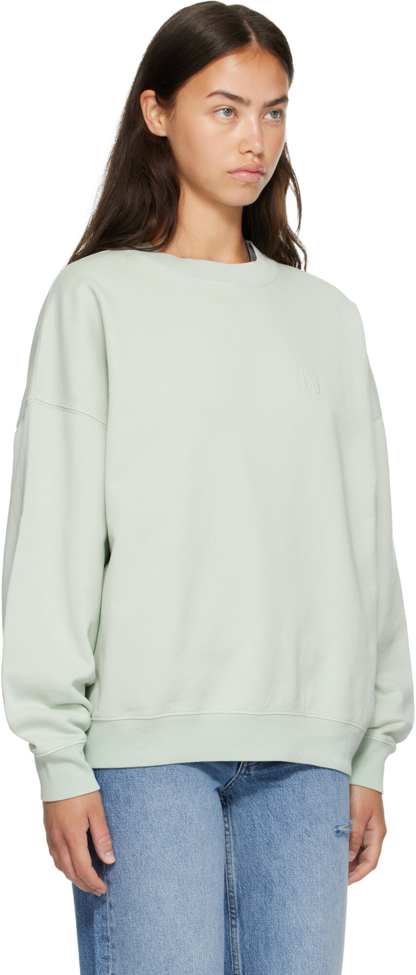 ANINE BING Green Miles Sweatshirt