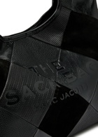 Marc Jacobs The Sack Panelled Suede and Leather Shoulder bag - Black - One Size
