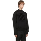 ermenegildo zegna couture Black Vintage Logo Sweatshirt