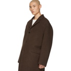 Jil Sander Brown Wool Renoir Coat