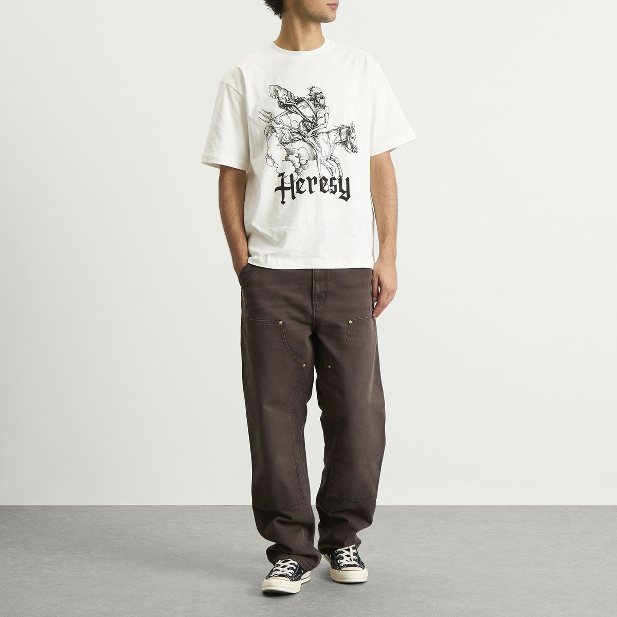 Heresy Men's Pestilence T-Shirt in Ecru