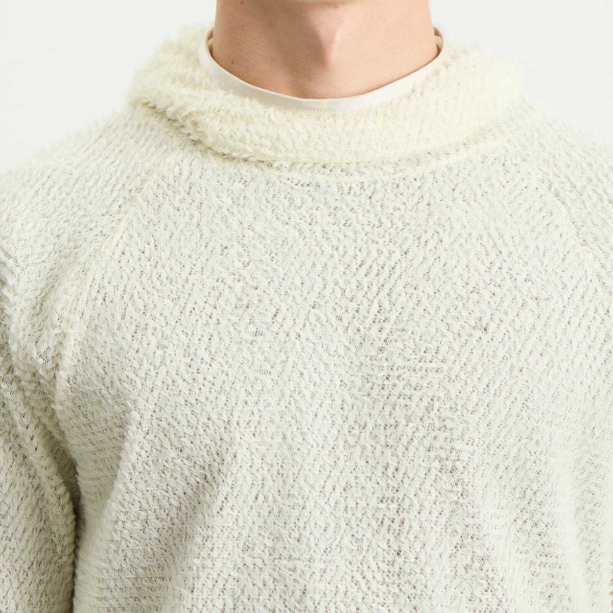Purple Mountain Observatory Men's Polartec Hoody Presented by END. in Cream