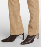 Stouls JP Long suede flared pants