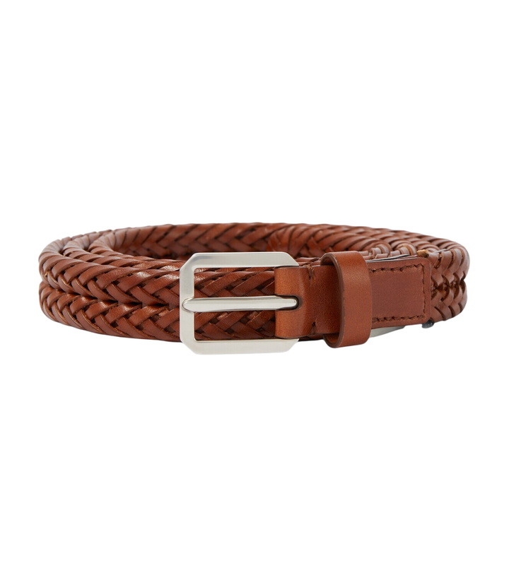 Photo: Tom Ford Braided leather belt