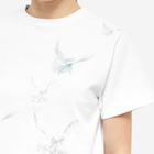3.Paradis Women's Singing Doves T-Shirt in White