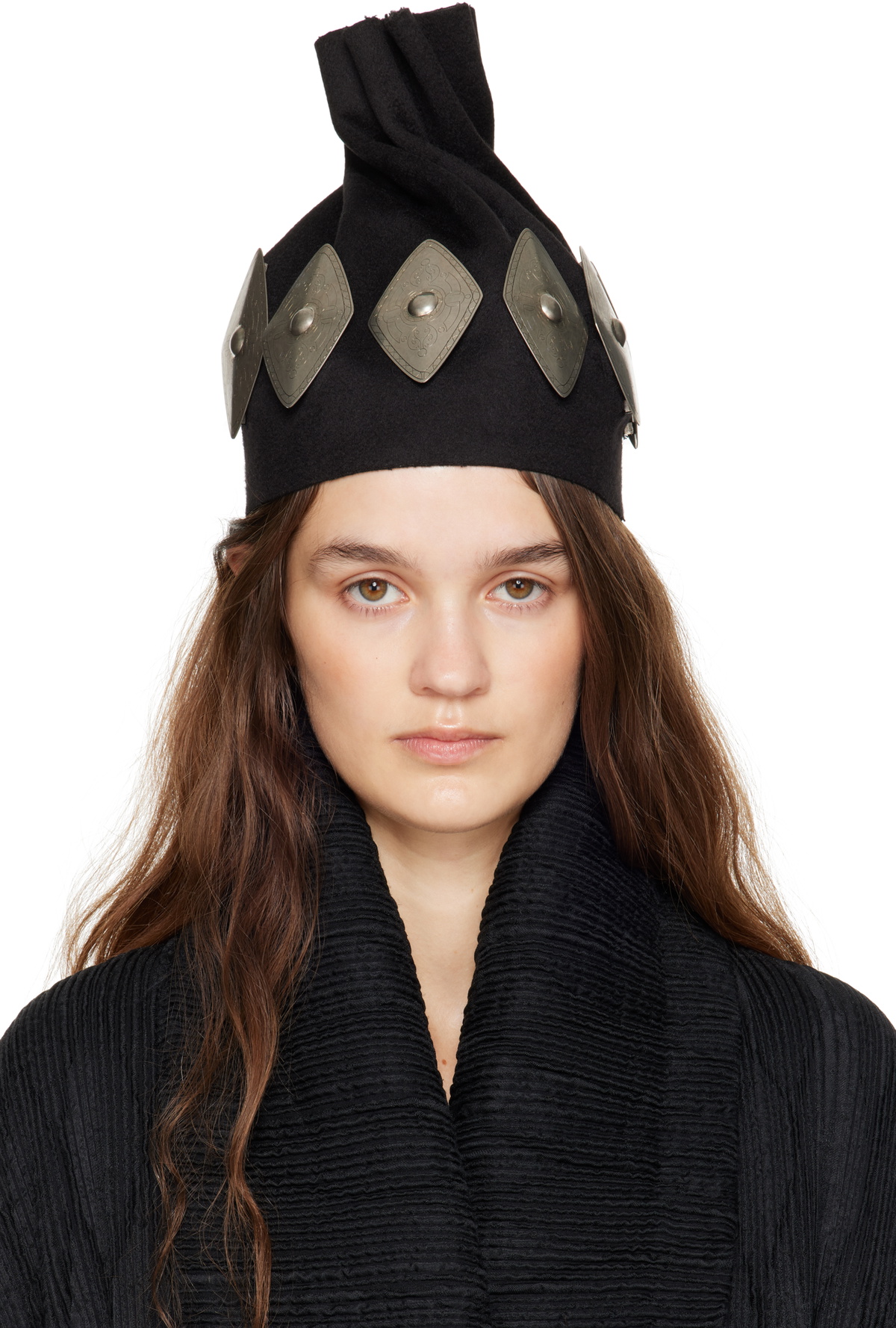 The Row Black Tah Beanie