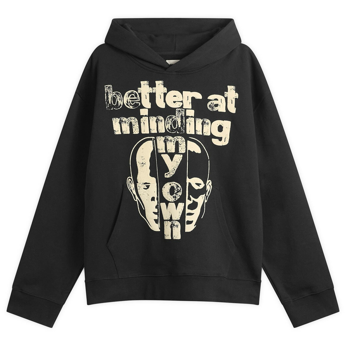 Honor the Gift Men's Better At Minding My Own Hoodie in Black