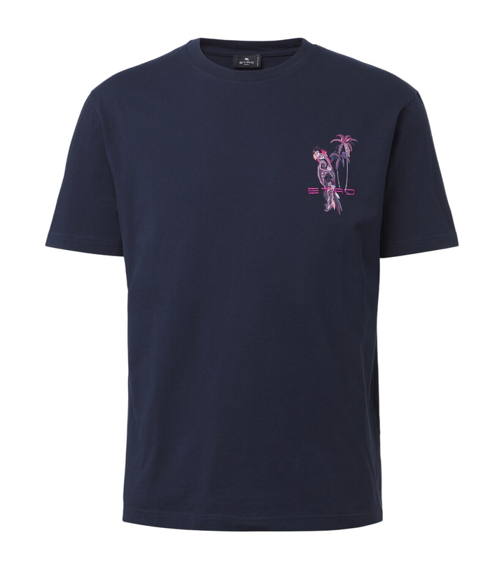 Photo: Etro Printed cotton jersey T-shirt