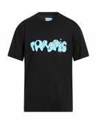 3.paradis Mens T-shirt in Black