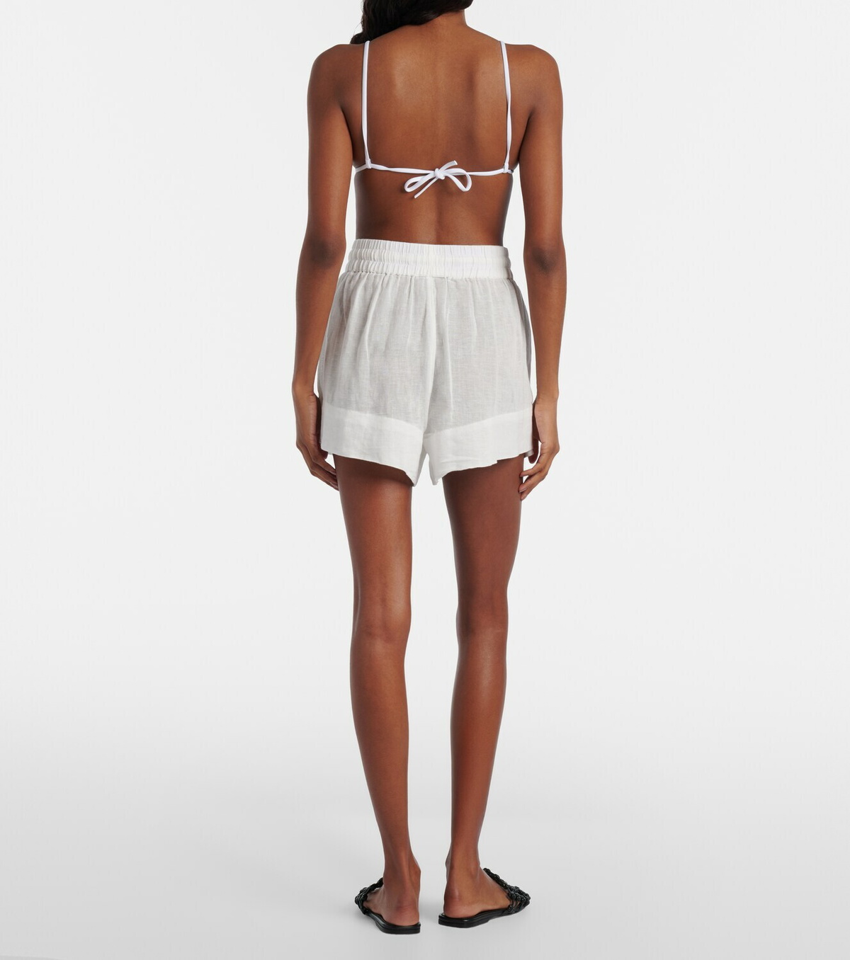 Polo Ralph Lauren Cotton and linen Bermuda shorts