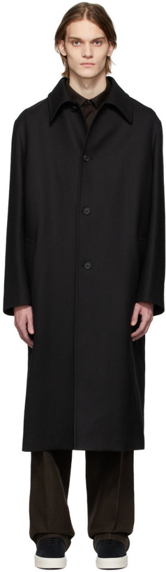 Photo: The Row Black Rafael Coat