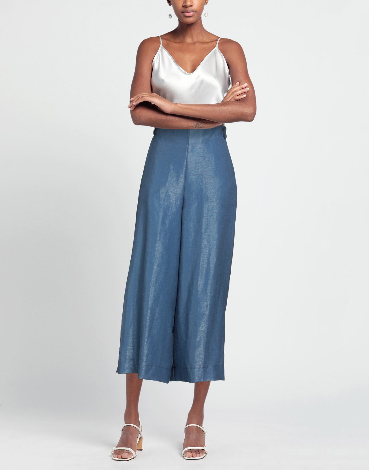 Alessia Santi Womens Pants Pastel in Blue