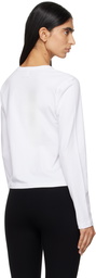 LESET White 'The Margo' Long Sleeve T-shirt