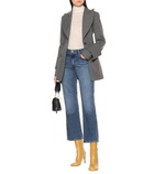 J Brand - Julia high-rise cropped jeans