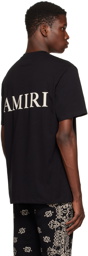 AMIRI Black Puff Logo T-Shirt