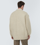 Lemaire Ribbed-knit wool cardigan