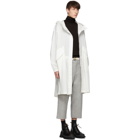 Jil Sander White Essential Jil Coat