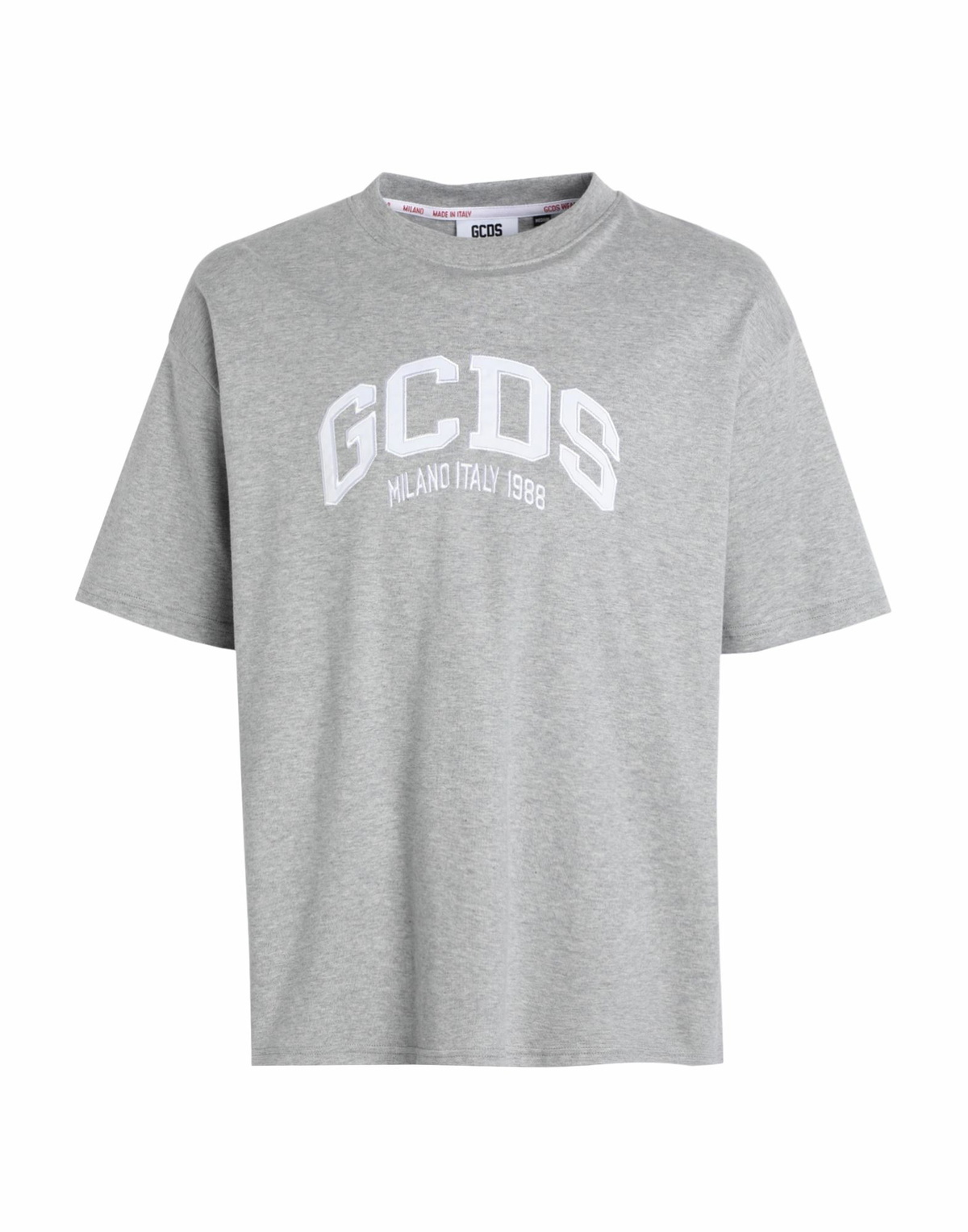 Gcds Mens T-shirt in Grey