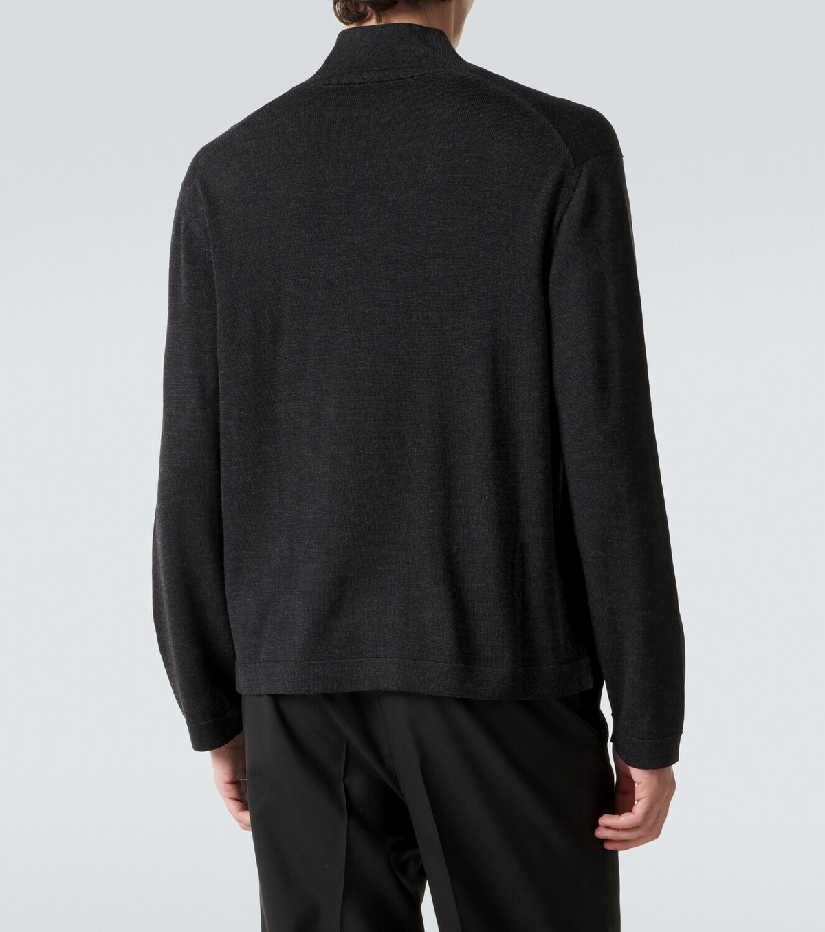 Stòffa Wool and silk turtleneck sweater