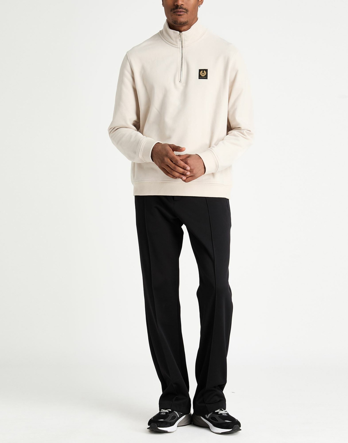 Belstaff Mens Sweatshirt Cream