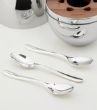Christofle Mood Coffee set of 6 silver-plated espresso spoons