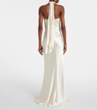 Ralph Lauren Collection Bridal Chilton halterneck satin gown