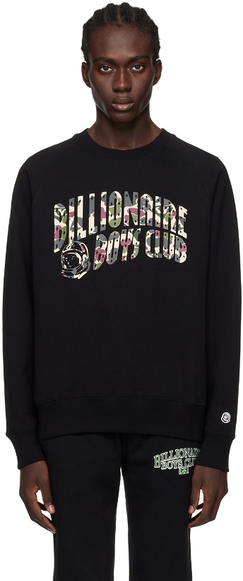 Photo: Billionaire Boys Club Black Arch Sweatshirt