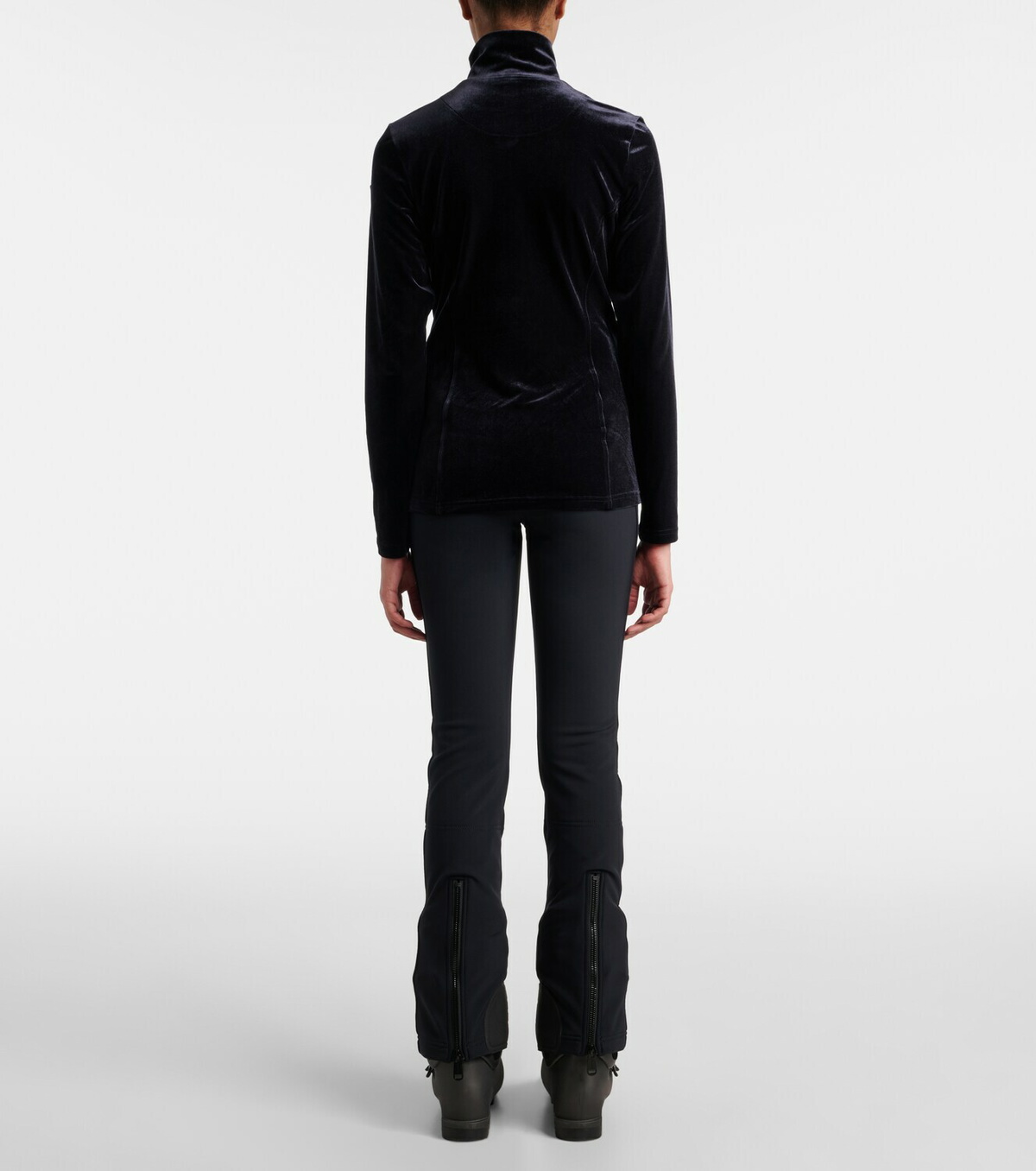 Goldbergh Radient half-zip velvet ski top