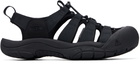KEEN Black Newport H2 Sandals