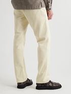 Oliver Spencer - Straight-Leg Cotton-Corduroy Trousers - Neutrals