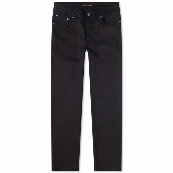 Photo: Nudie Jeans Co Men's Nudie Grim Tim Jeans in Dry Ever Black