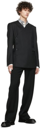 Dolce & Gabbana Black Wool Blazer