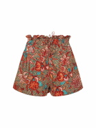 ULLA JOHNSON - Rylan Printed Cotton Shorts