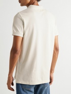 TOM FORD - Cotton-Piqué Polo Shirt - Neutrals