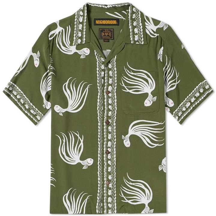 Photo: Neighborhood Short Sleeve Otha Fish Aloha Shirt