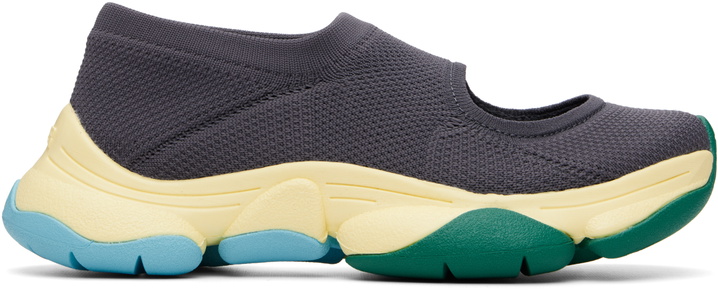 Photo: HOMME PLISSÉ ISSEY MIYAKE Gray CAMPER Edition Karst Finch Sneakers