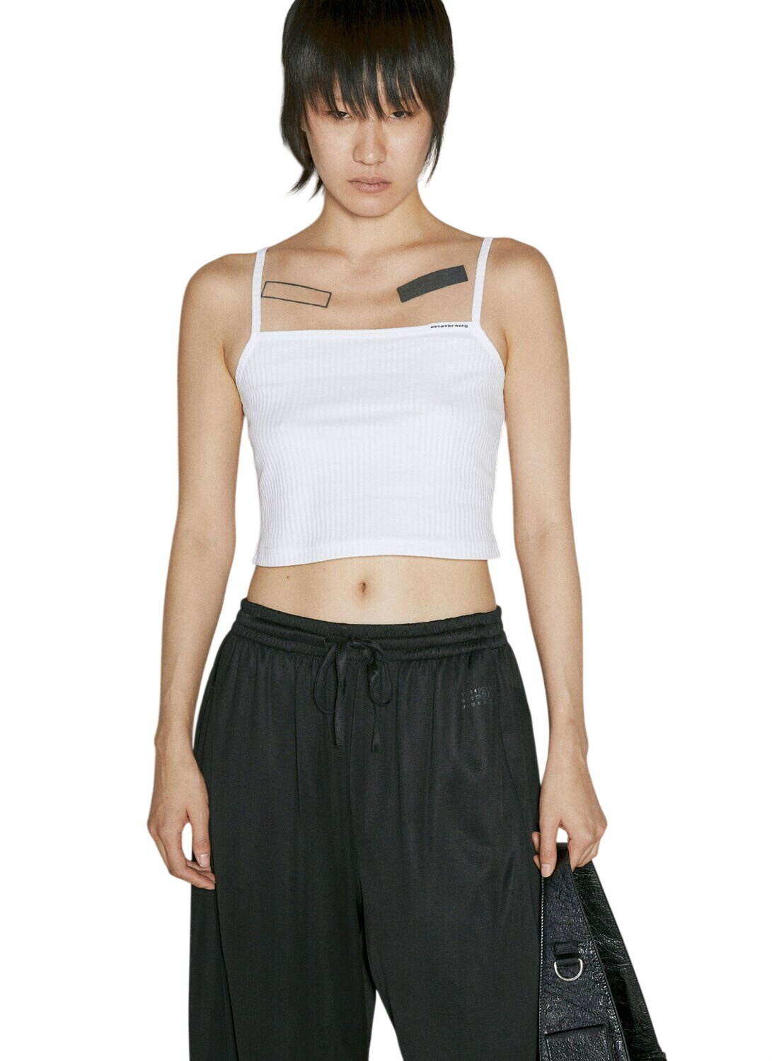 Alexander Wang White Asymmetrical Shirt Alexander Wang