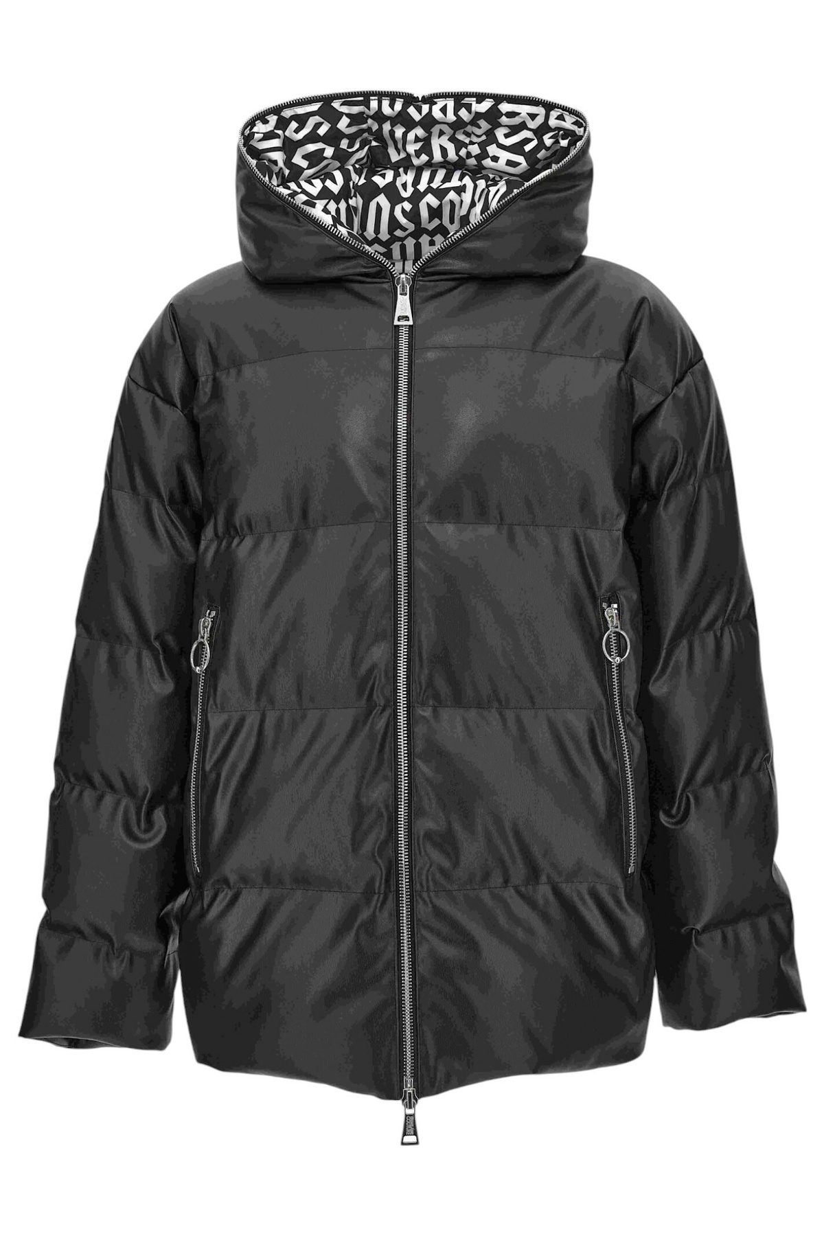 Versace Jeans Couture Black Emblem Down Jacket Versace