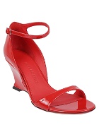 FERRAGAMO - Patent Leather Open-toe Sandals