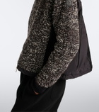 Moncler Cotton, wool, and alpaca-blend cardigan
