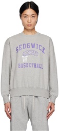Uniform Bridge Gray 'Basketball' Sweatshirt
