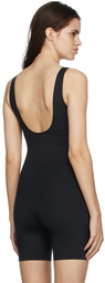 Girlfriend Collective Black Bike Bodysuit