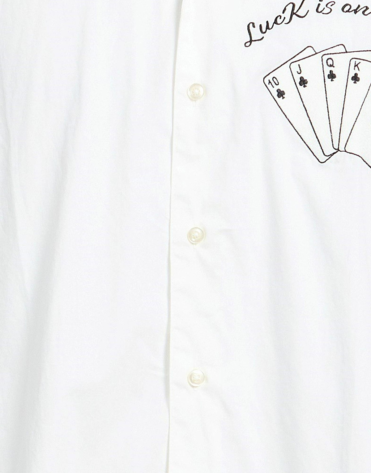 Officine Générale Mens Shirt in Off white