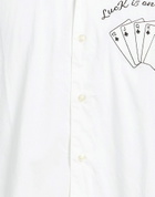 Officine Générale Mens Shirt in Off white