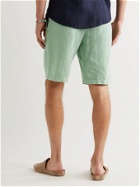 120% - Linen Shorts - Green