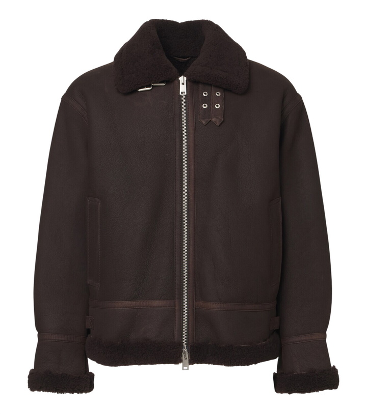 Photo: Arma Sano shearling-lined leather jacket